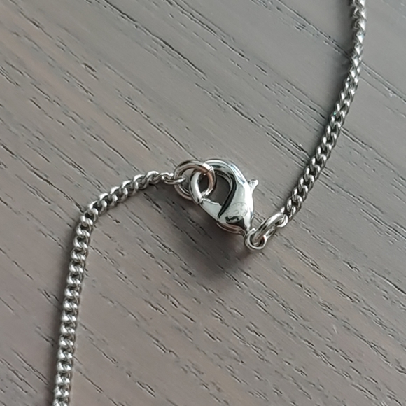 sold Chanel Crystal Lucky Die Silver Choker - Picture 3 of 7